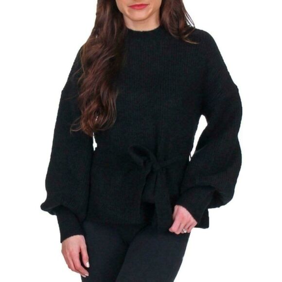 Juicy Couture Black Box Sleeve Sweater Small NWT - Picture 4 of 7